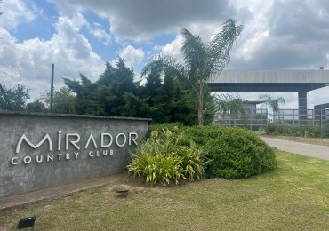 TERRENO EN VENTA - COUNTRY CLUB EL MIRADOR